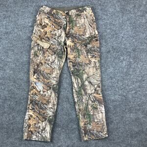 Magellan Outdoors Cargo Pants Mens S 29x30 Camo Hunting Outdoor Workwear